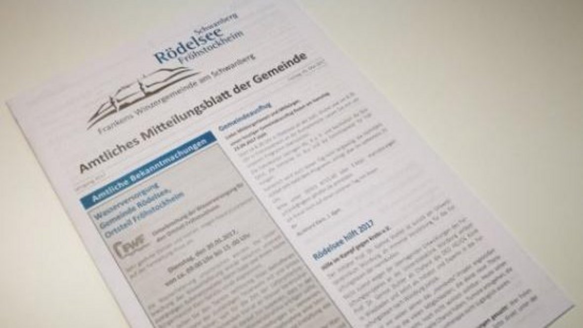 Mitteilungsblatt Rödelsee