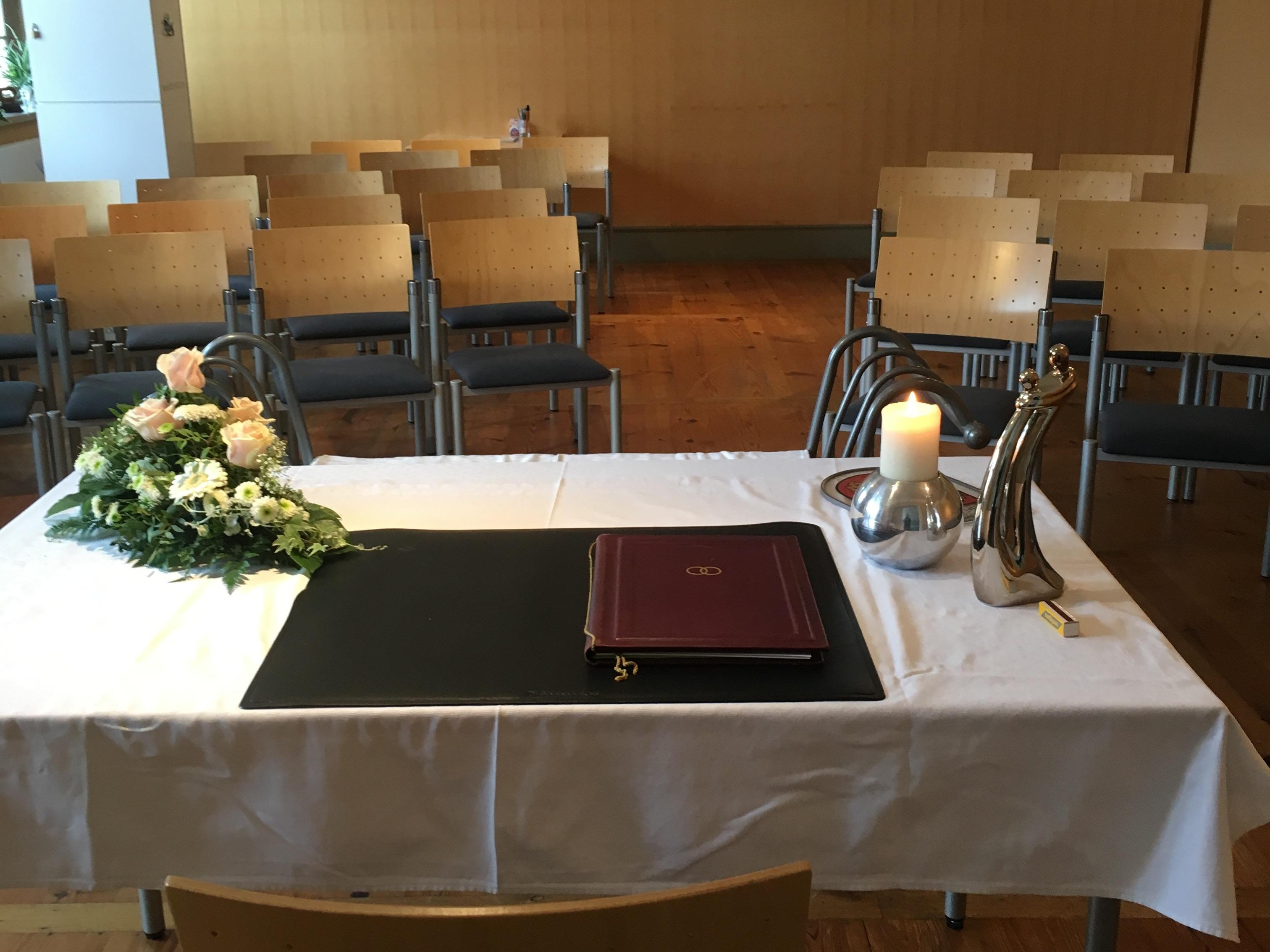 Saal im Restaurant "Der Löwenhof"