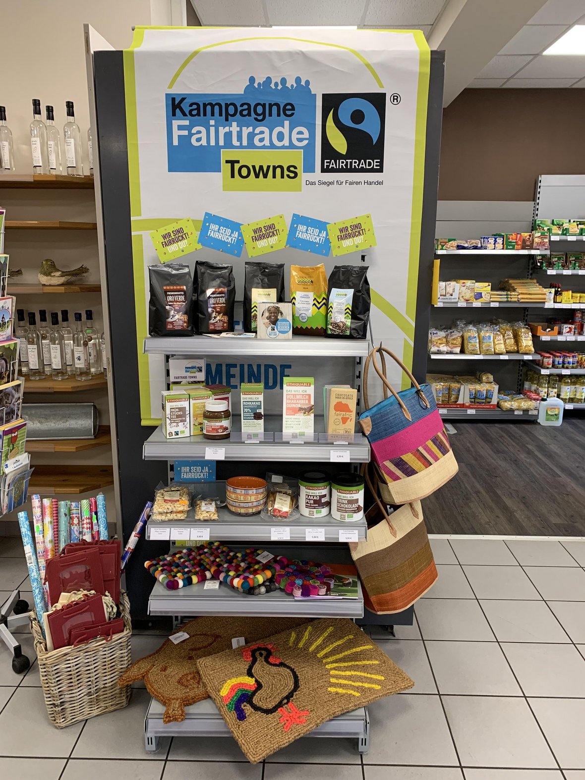 Dorfladen Fairtrade-Artikel