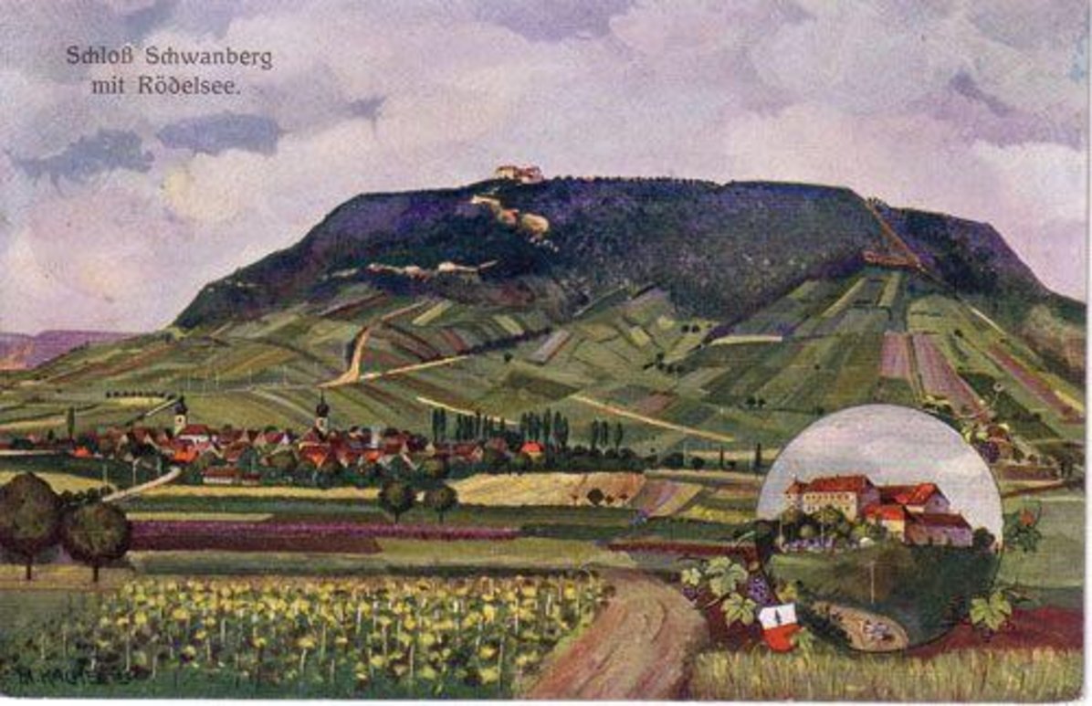 Rödelsee gezeichnet