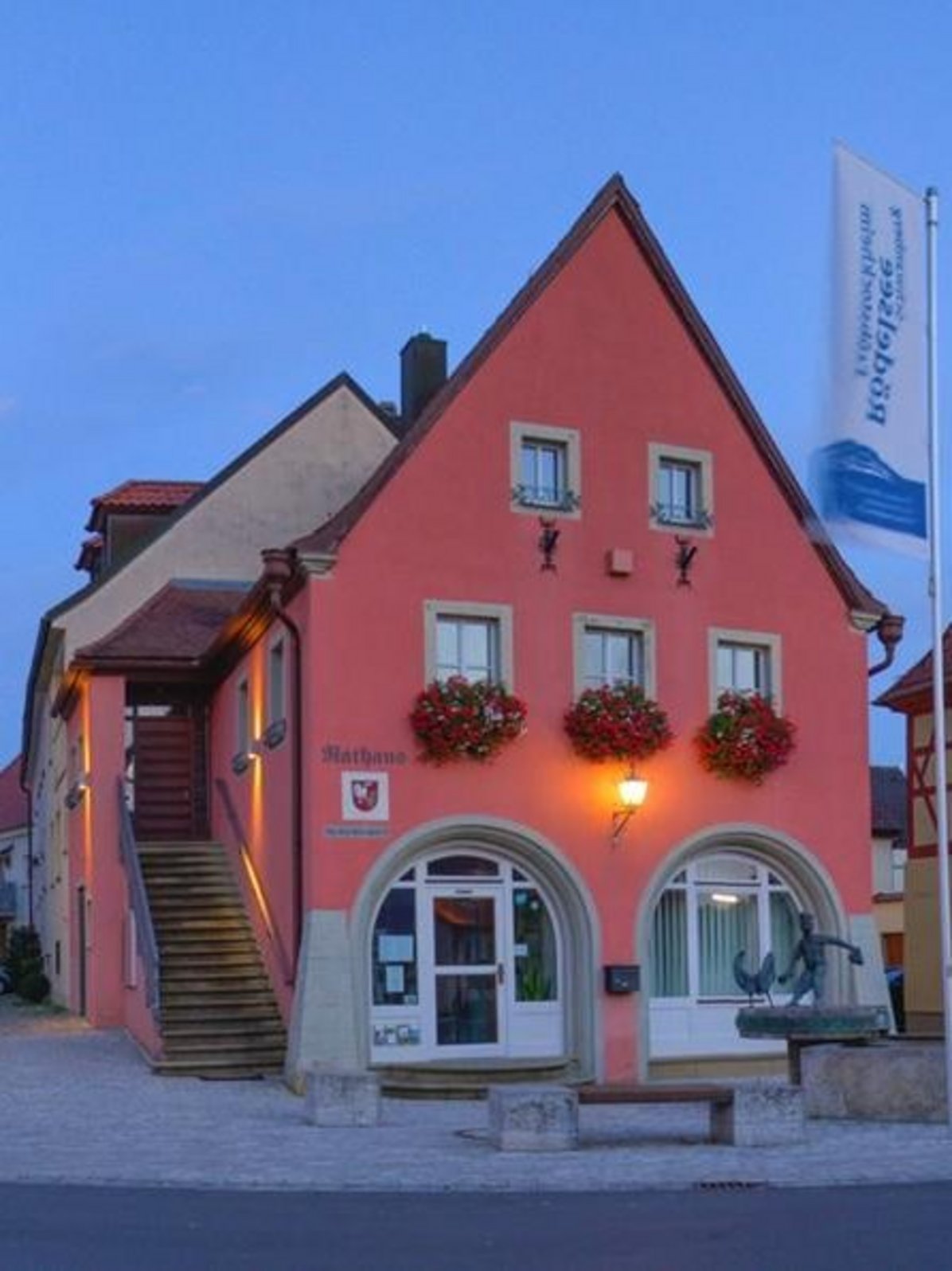 Rathaus Rödelsee, Fotograf: Markus Ixmeier