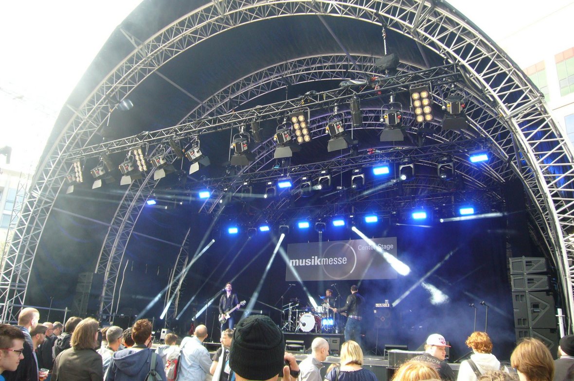 Musikmesse in Frankfurt/Main.