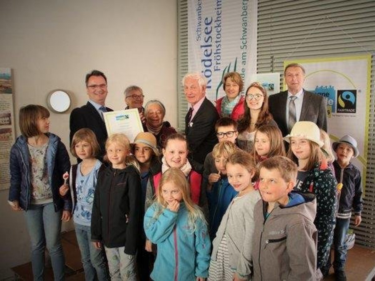 Urkundenverleihung „Fairtrade-Gemeinde“