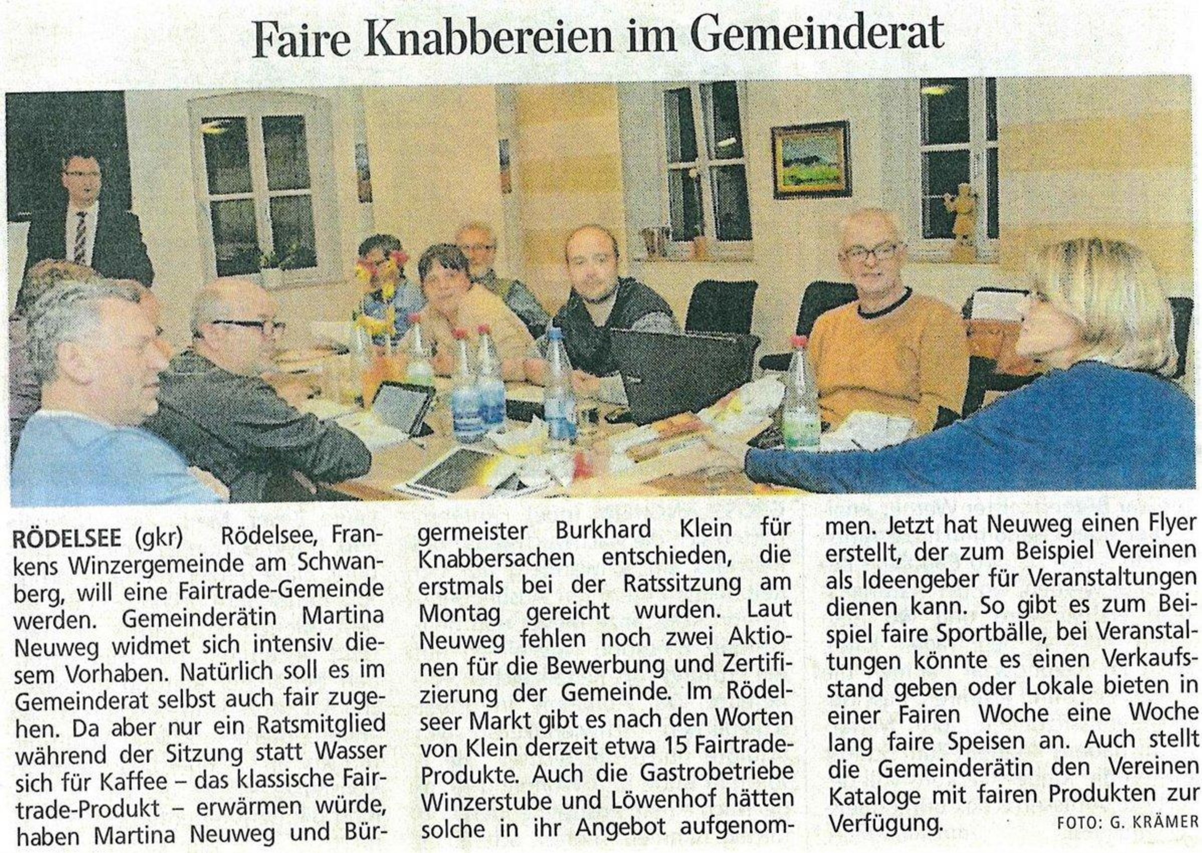 Zeitungsartikel Main Post